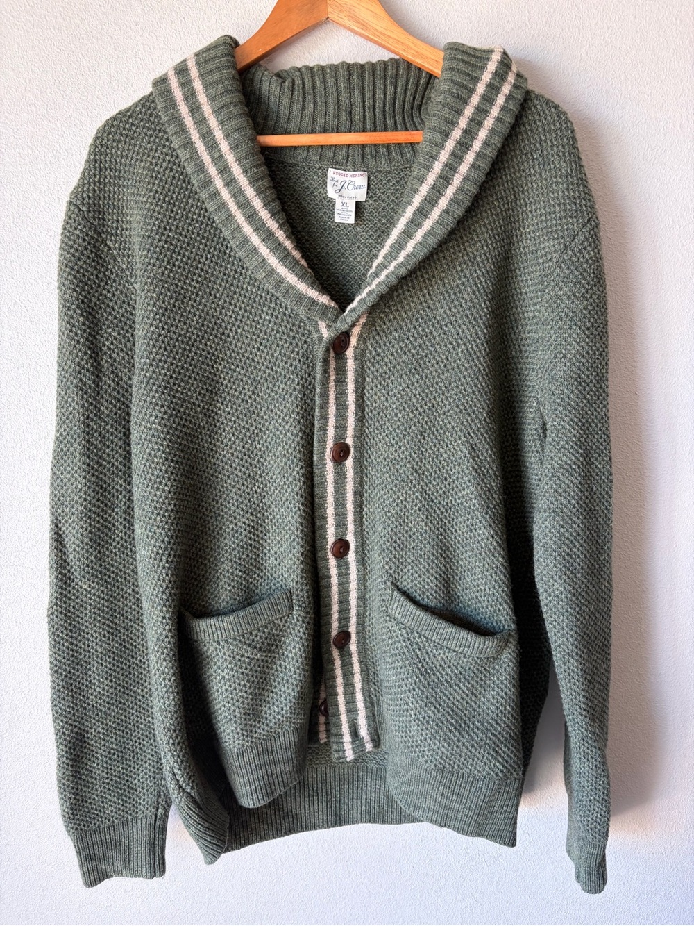 Men’s Shawl Collar Cardigan from J.Crew